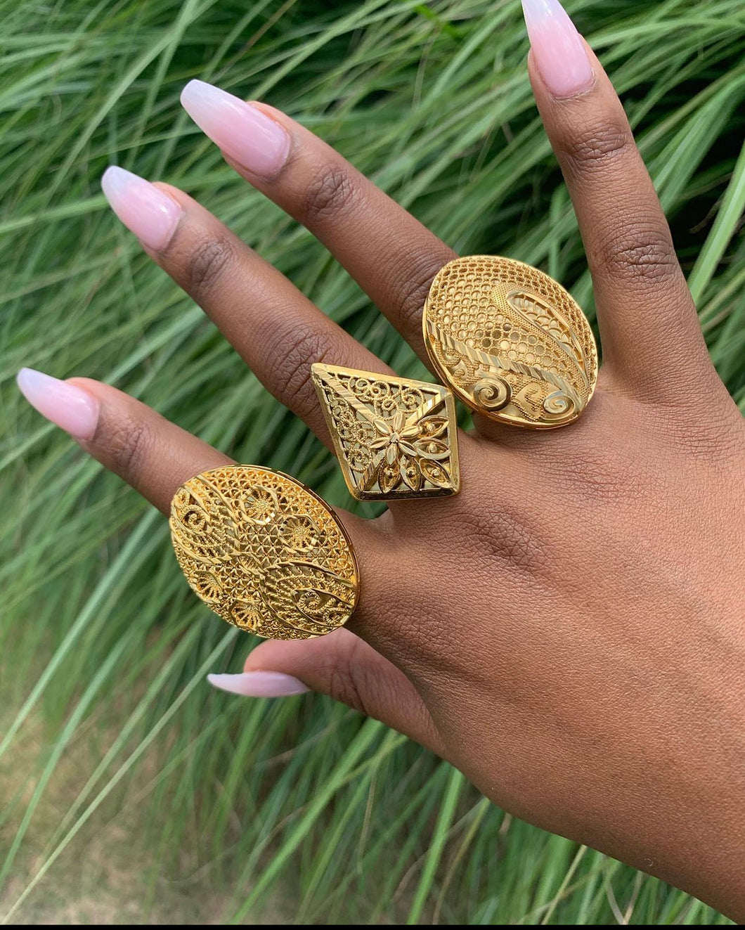 Statement Ring 3pc